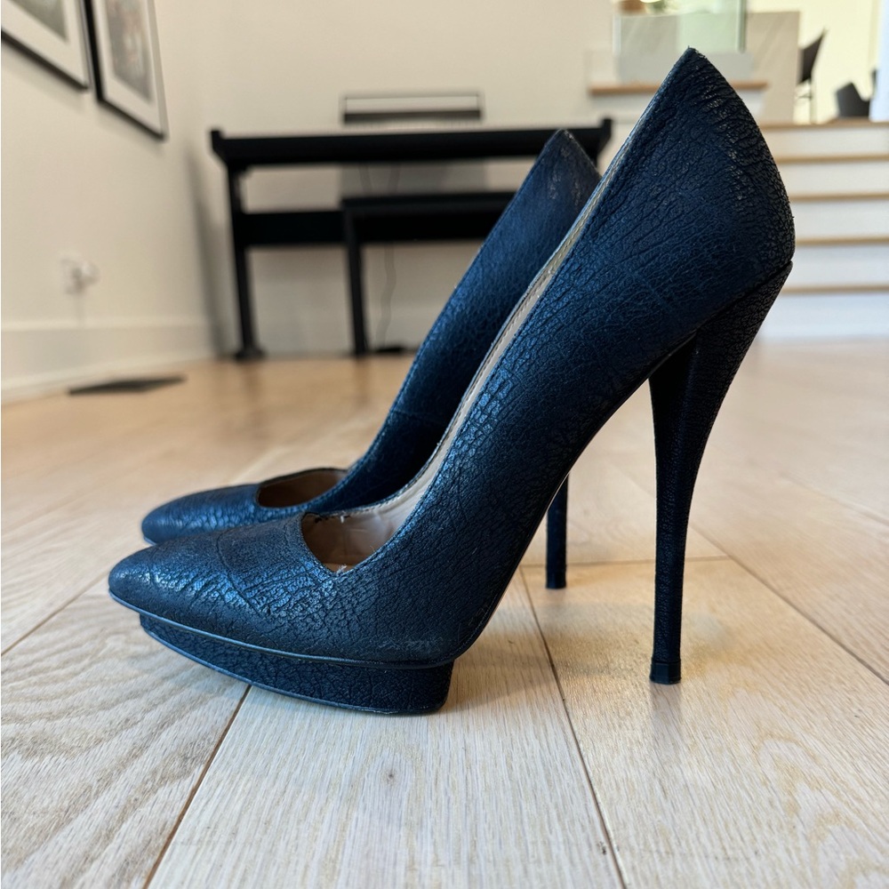 Black high heels Zara women shoes